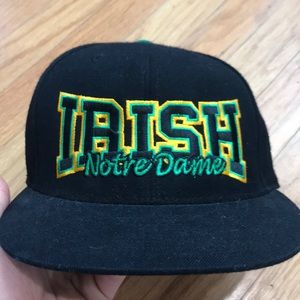 Retro Notre Dame Snapback Hat
